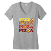 pizza lover 2 Women's V-Neck T-Shirt