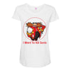 I Want To Kill Sonic Maternity Scoop Neck T-shirt