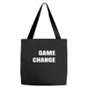 game change Tote Bags