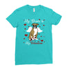 my boxer is my valentine1 Ladies Fitted T-Shirt