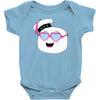 marshmallow love Baby Bodysuit
