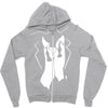tuxedo after party Zipper Hoodie