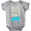 hog butcher to the world chicago Baby Onesie