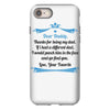 Dear Daddy, Thanks for Being my Dad Baby Boy Letter to Father iPhone 8