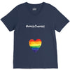 Worth The Wait Rainbow V-Neck Tee