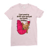 hi quality frenchie Ladies Fitted T-Shirt