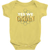 yes we catan Baby Bodysuit