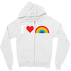 I Love Lgbt Zipper Hoodie