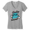 reading is awesome Women's V-Neck T-Shirt