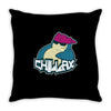 chillax Throw Pillow