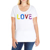 love Ladies Curvy T-Shirt