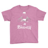 black and white Youth Tee