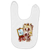 triple beagle portrait Baby Bibs