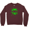 space invader 2 splat Crewneck Sweatshirt