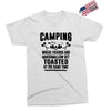 Camping Where Friends And Marshmallow Get Toasted At The Same Time Exclusive T-shirt