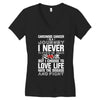carcinoid cancer is a journey i never planed or asked for but i choose Women's V-Neck T-Shirt