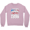 legends are born in 1996 hoodie 5 Crewneck Sweatshirt