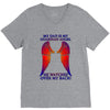 my dad is my angel V-Neck Tee