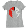 pikachu silhouette Ladies Fitted T-Shirt