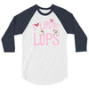 i love lops lots 3/4 Sleeve Shirt