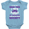 gamer pc controller game funny slogan Baby Bodysuit