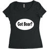 got boar Women's Triblend Scoop T-shirt