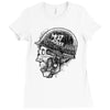 meat is murder Ladies Fitted T-Shirt