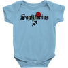 sagittarius zodiac rose Baby Bodysuit