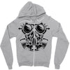 gas mask Zipper Hoodie