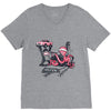 road closed V-Neck Tee