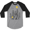camp fire 3/4 Sleeve Shirt