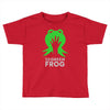 the green frog Toddler T-shirt