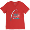 bends over V-Neck Tee