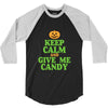 keep calm candy 3/4 Sleeve Shirt