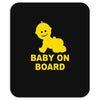 baby on board ! Mousepad