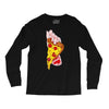 pizza slut Long Sleeve Shirts