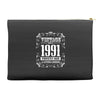 vintage made in 1991 perfectly aged a living legend Accessory Pouches