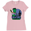 spooky city creatures   hockey team Ladies Fitted T-Shirt