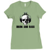drum and bass Ladies Fitted T-Shirt