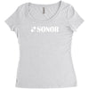 sonor new Women's Triblend Scoop T-shirt