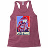 chewbacca poster, ideal gift or birthday present Racerback Tank