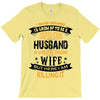 Super Cool Husband Of A Freaking Awesome Wife T-Shirt