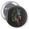 zombie horse new Pin-back button