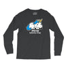 sad unicorn Long Sleeve Shirts
