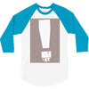 exclamation box 3/4 Sleeve Shirt