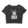 oh deer Crop Top