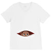 September Peeking Out Baby Boy V-Neck Tee