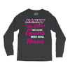 nanny was created because grandkids t shirt Long Sleeve Shirts