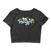 thunder and lightning Crop Top