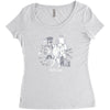 the force side Women's Triblend Scoop T-shirt
